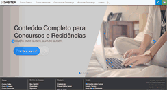 Desktop Screenshot of concursosdeodontologia.com.br